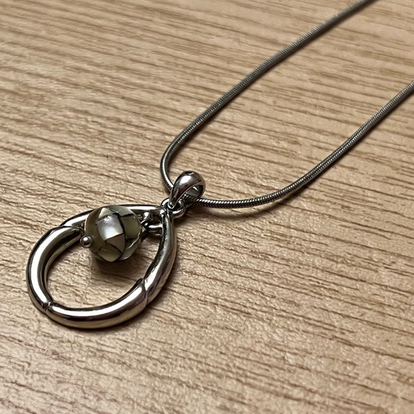 Lia Sophia Silver Necklace - Picture 2 of 6